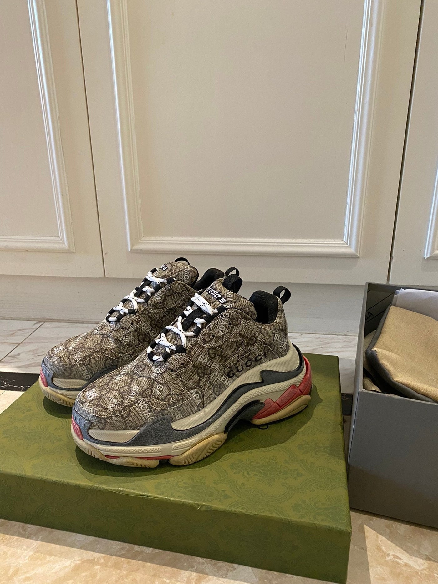 Gucci x Balenciaga Triple S Sneakers