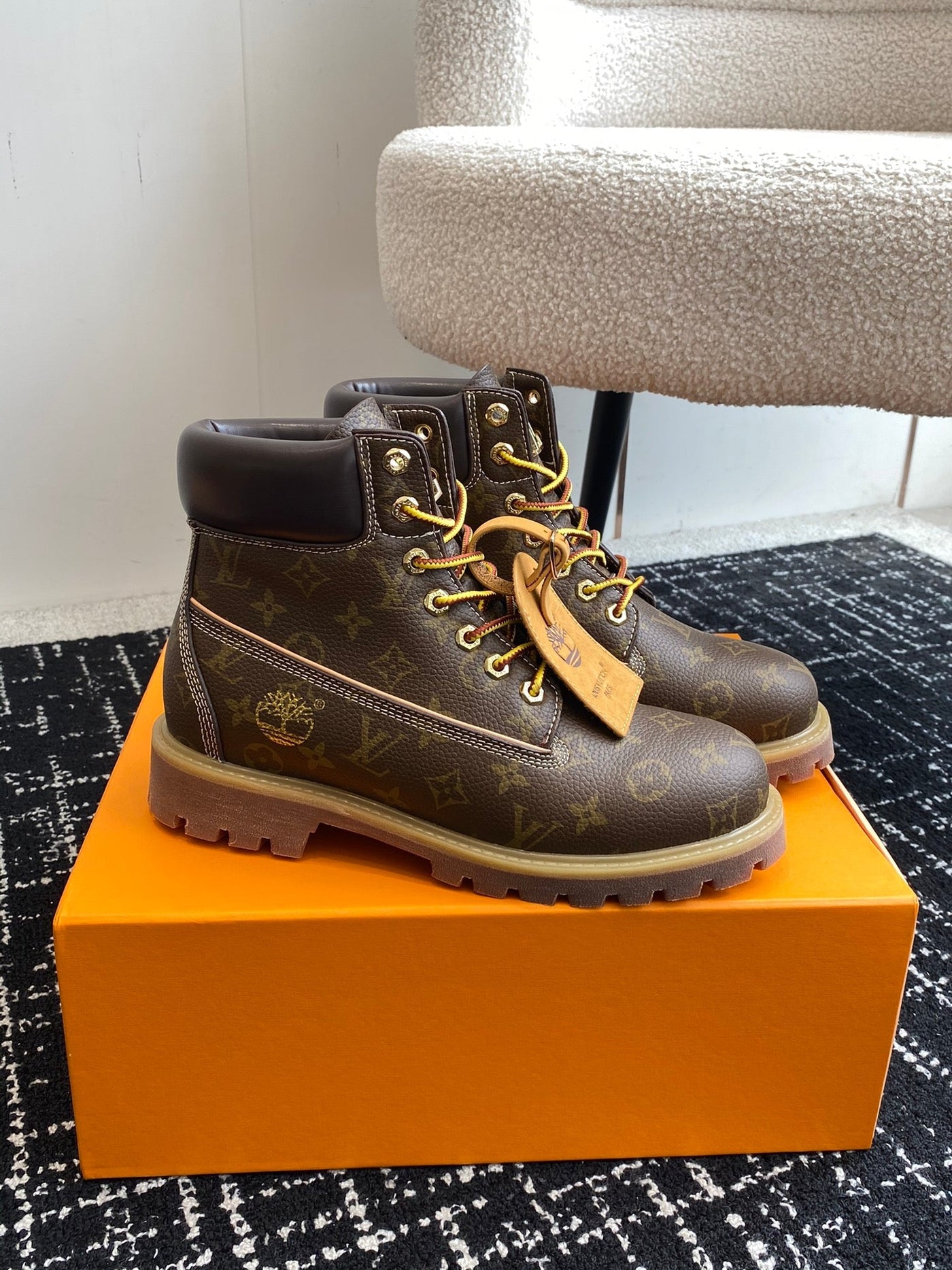 Louis Vuitton X Timberland Boot