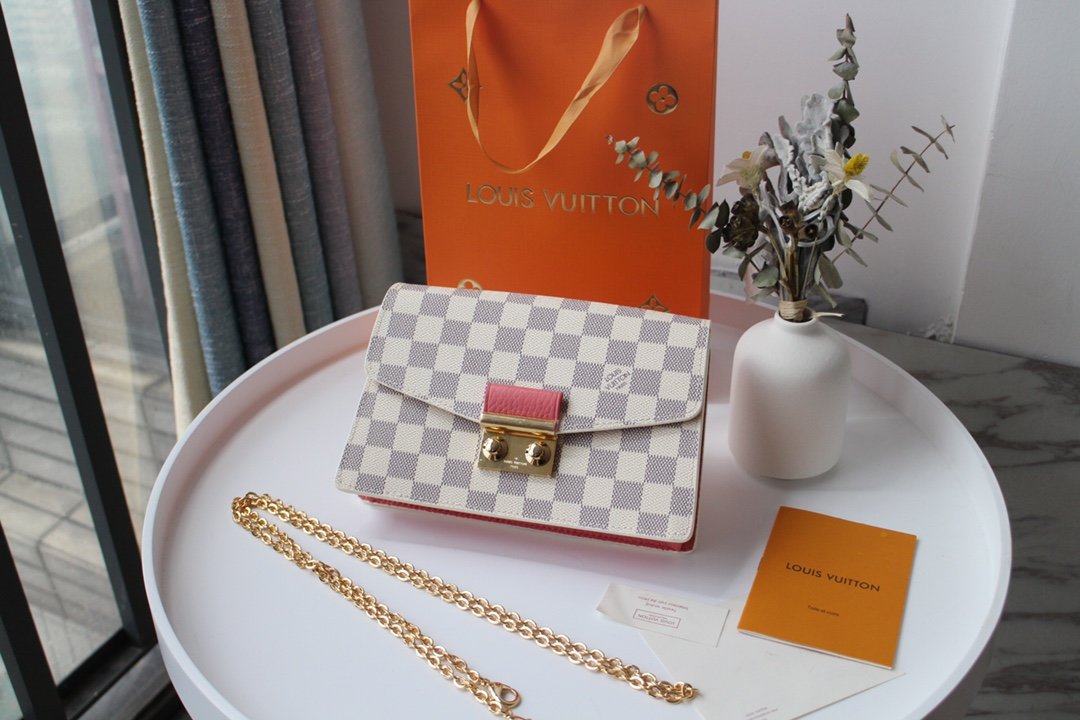 Louis Vuitton Croisette Chain Wallet Bag