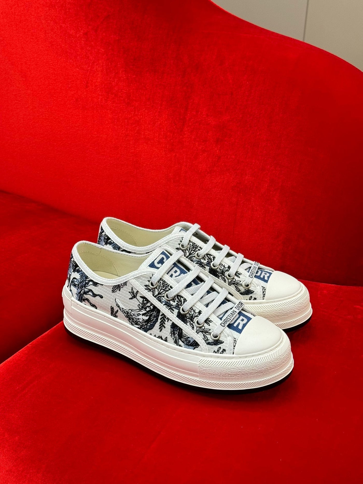 Christian Dior  Walk N Dior Platform Sneakers