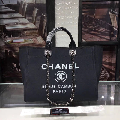 Chanel Deuaville Canvas Tote