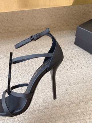 YSL High Heel Cassandra Sandals