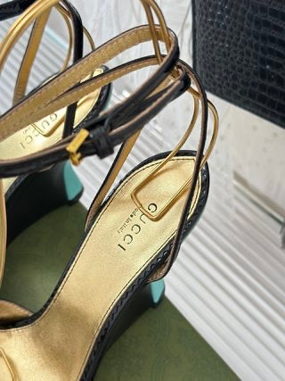 Gucci High Heel Sandals With Hardware