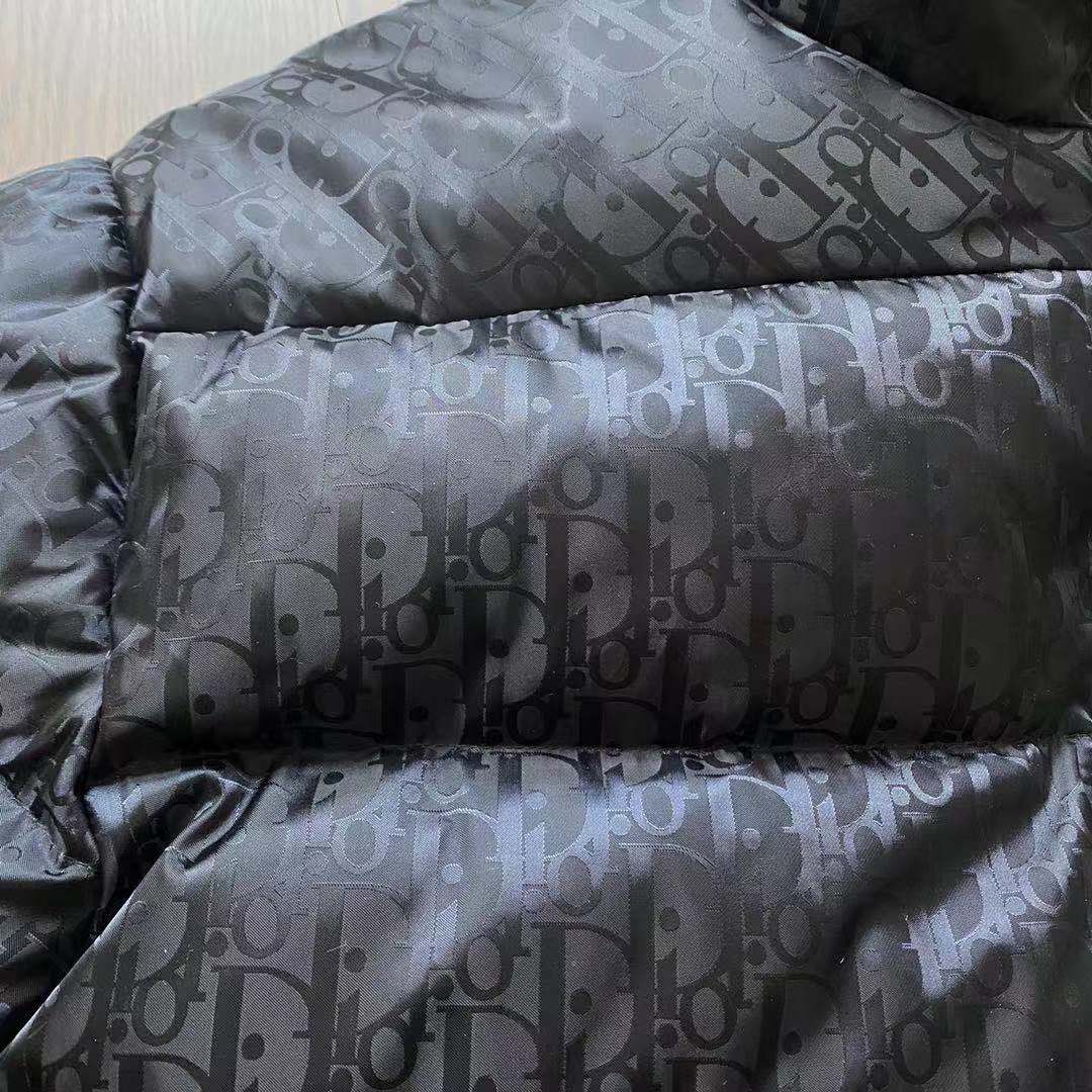 Dior Oblique Black Down Jacket