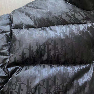 Dior Oblique Black Down Jacket
