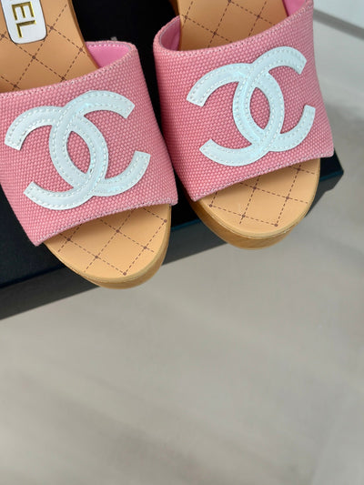 Chanel  Wedge Sandal