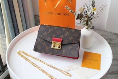 Louis Vuitton Croisette Chain Wallet Bag