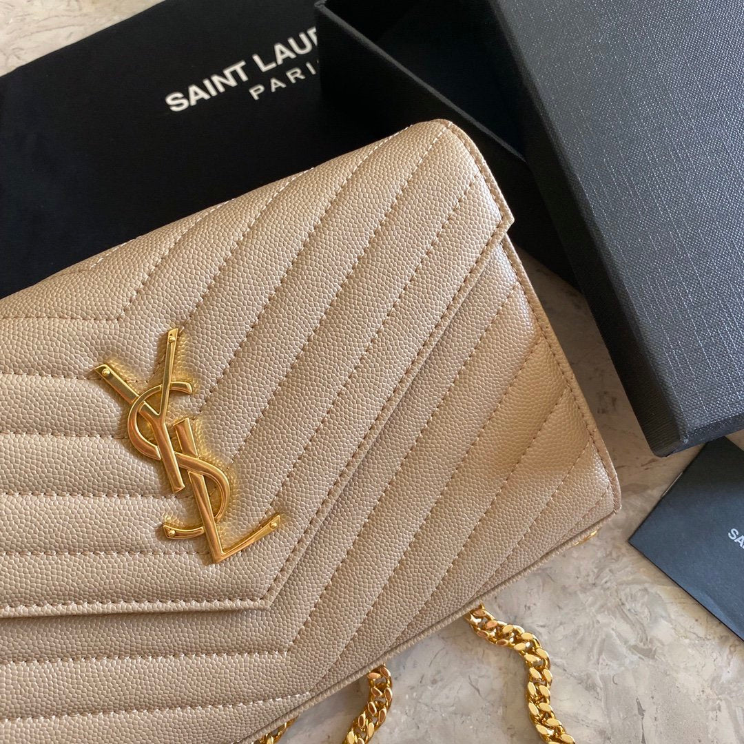 Saint Laurent Envelope Crossbody Bag