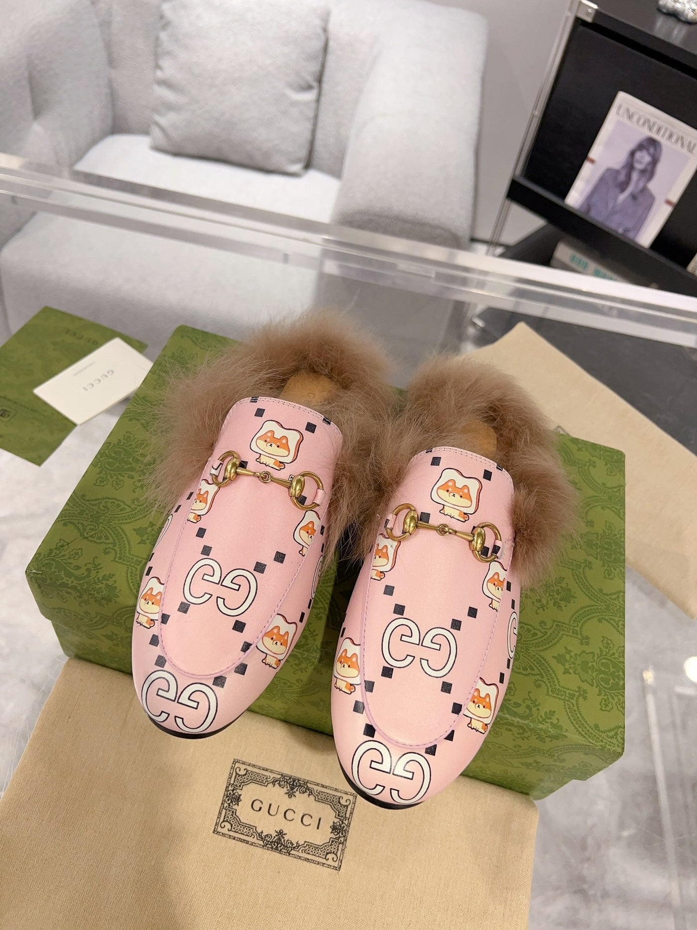 Gucci Princetown  Slipper