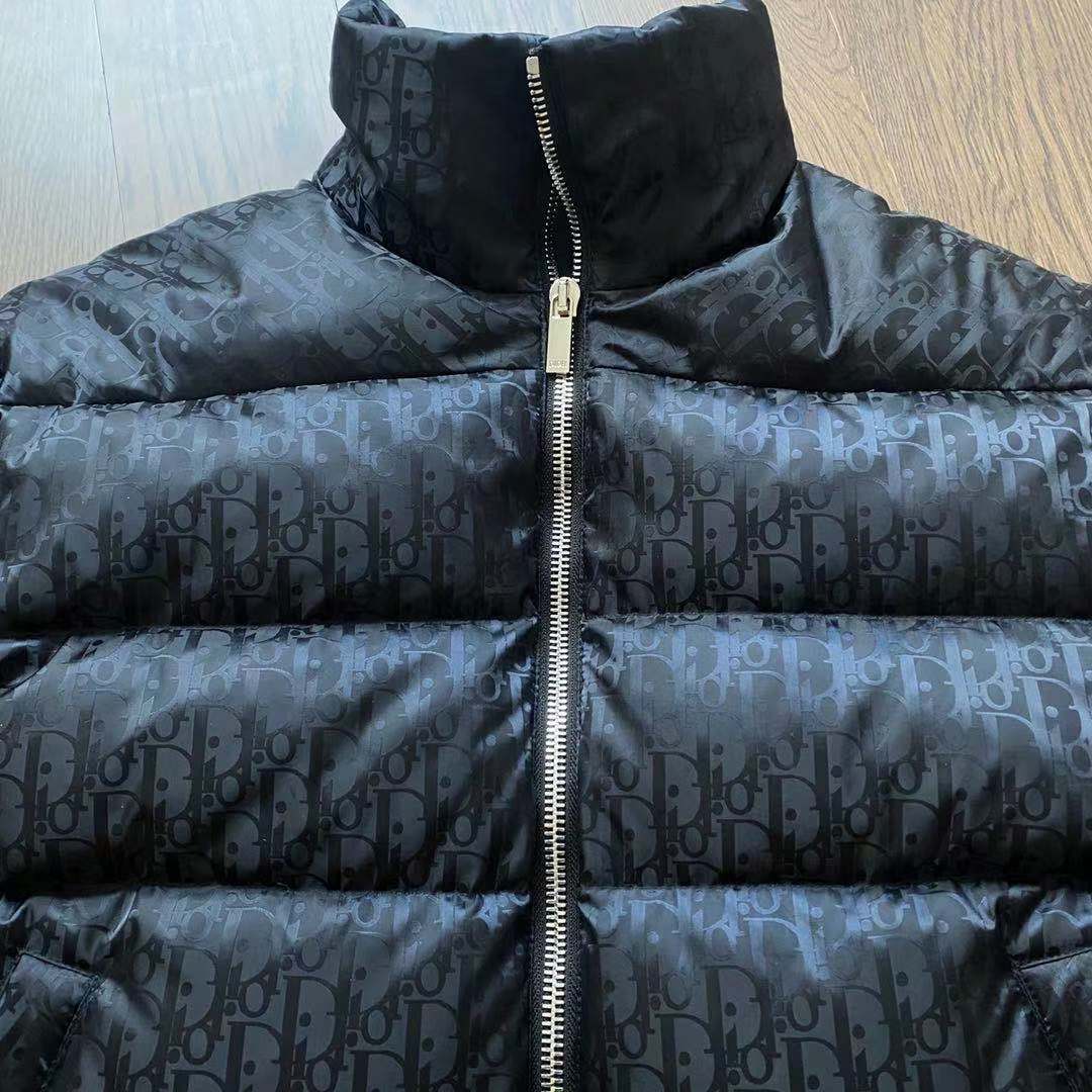 Dior Oblique Black Down Jacket