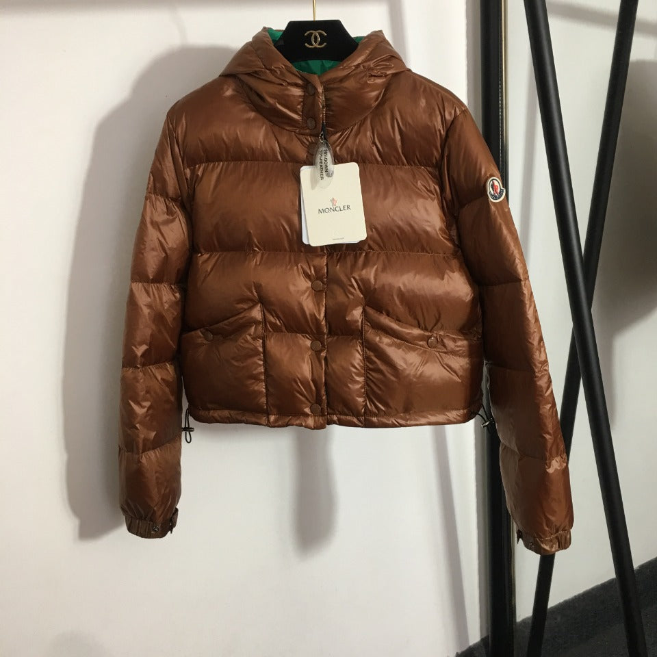 Chocolate Moncler Puffer Jacket