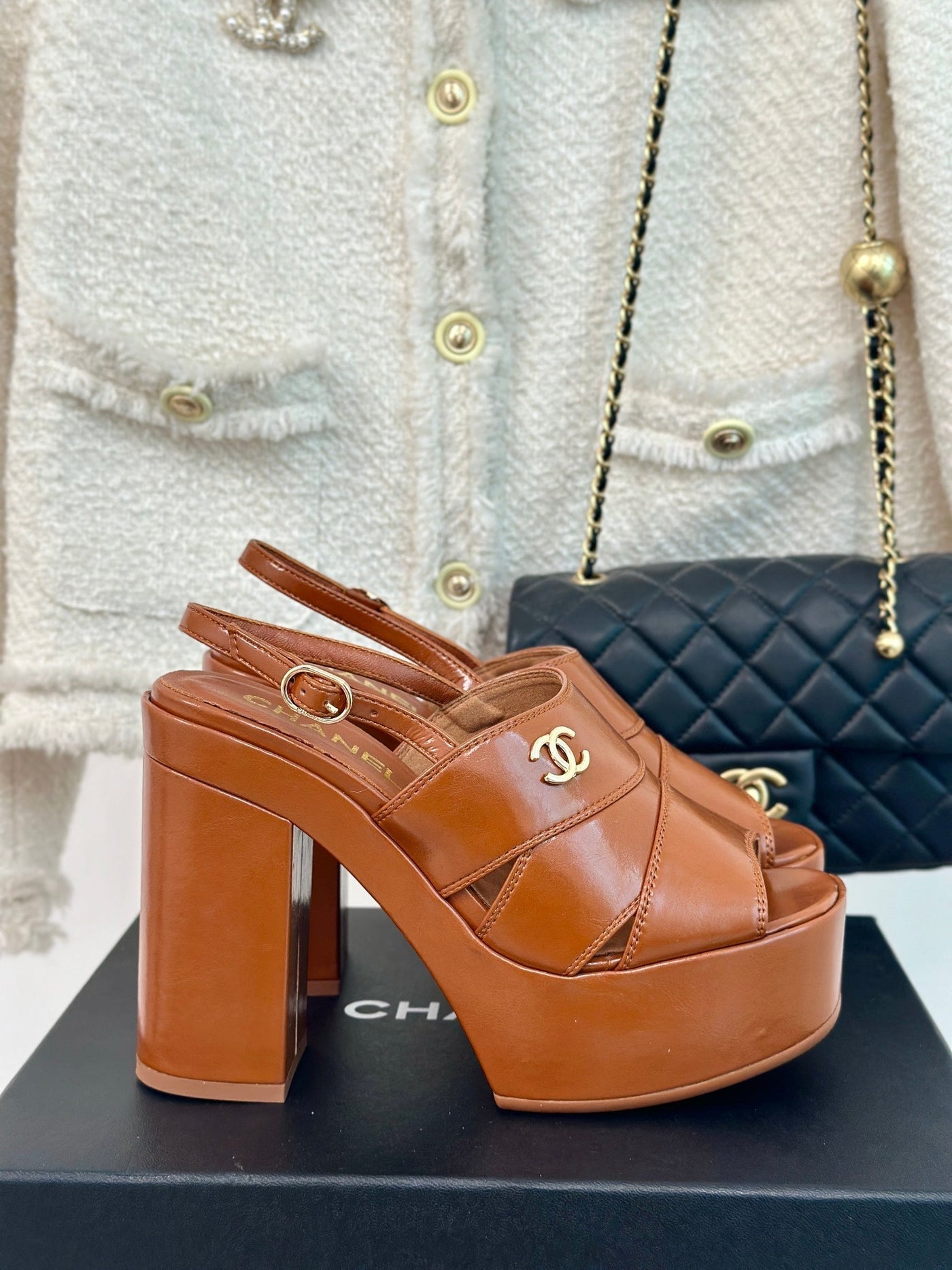 Chanel High Heel Sandal