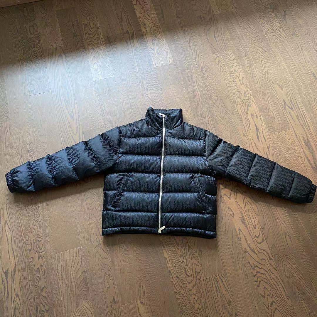 Dior Oblique Black Down Jacket