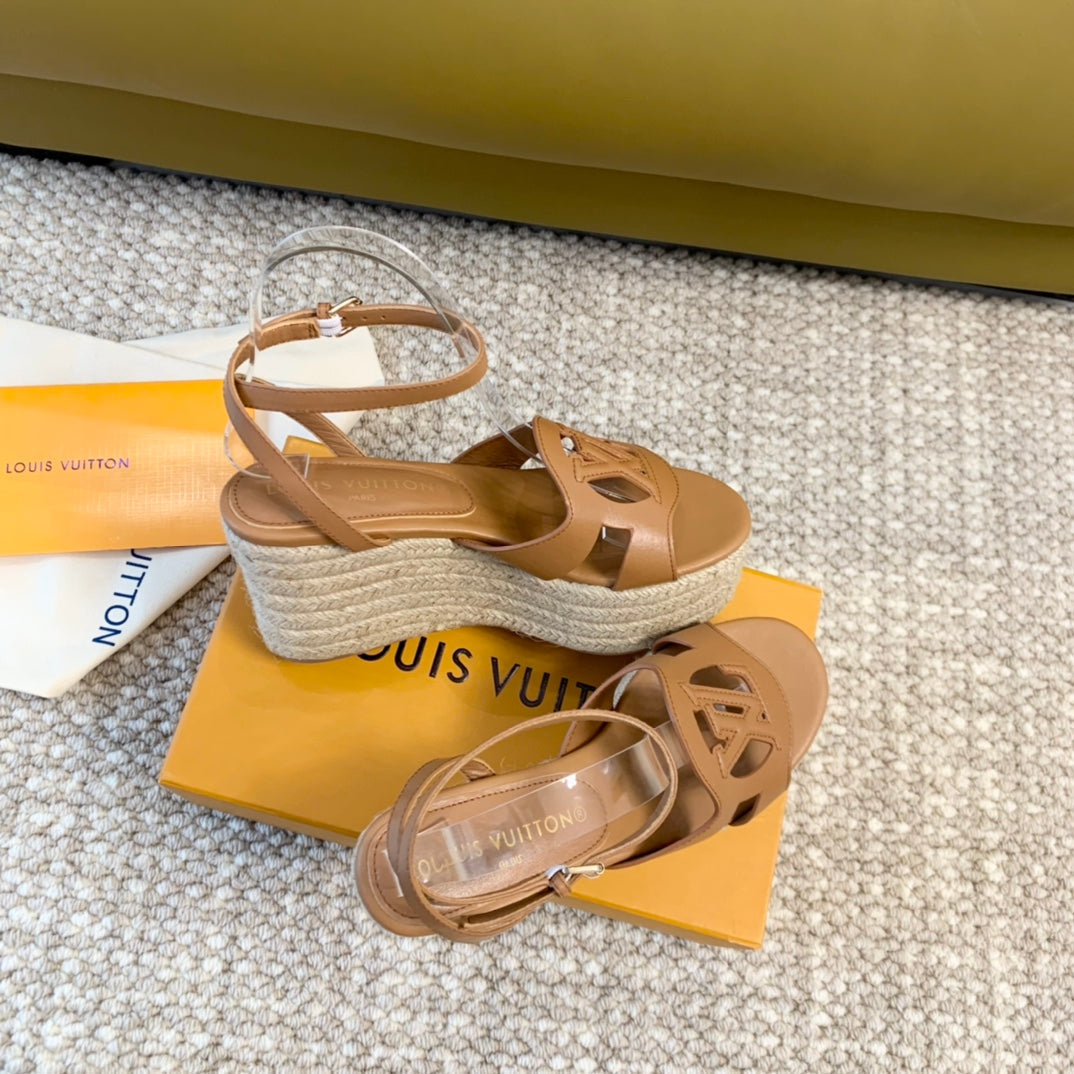 Louis Vuitton Isola Wedge Sandals
