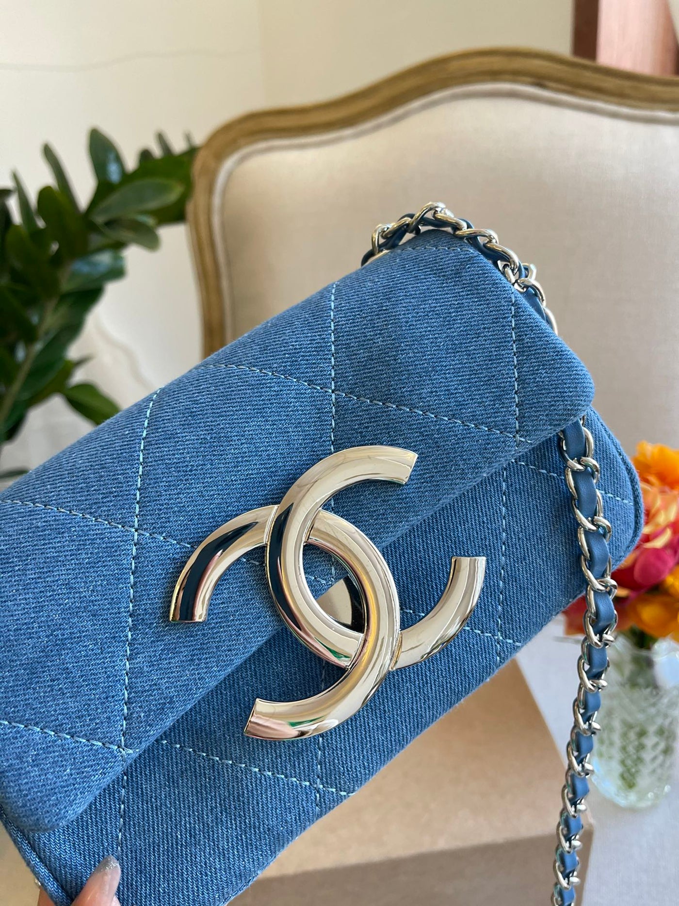 Denim Chanel Budget Bag