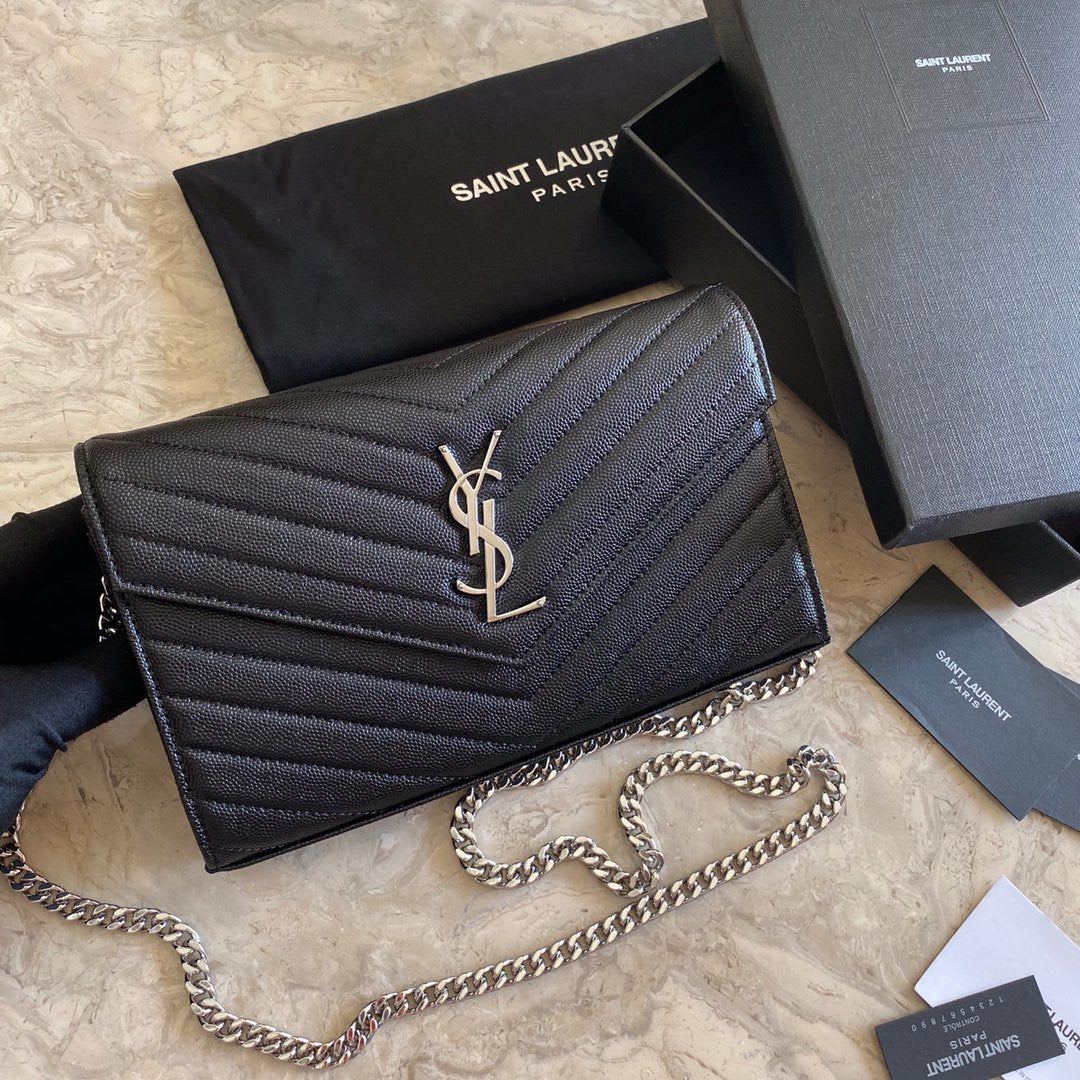 Saint Laurent Envelope Crossbody Bag