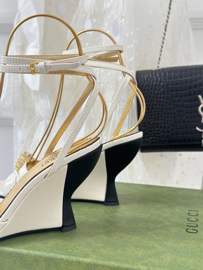 Gucci High Heel Sandals With Hardware