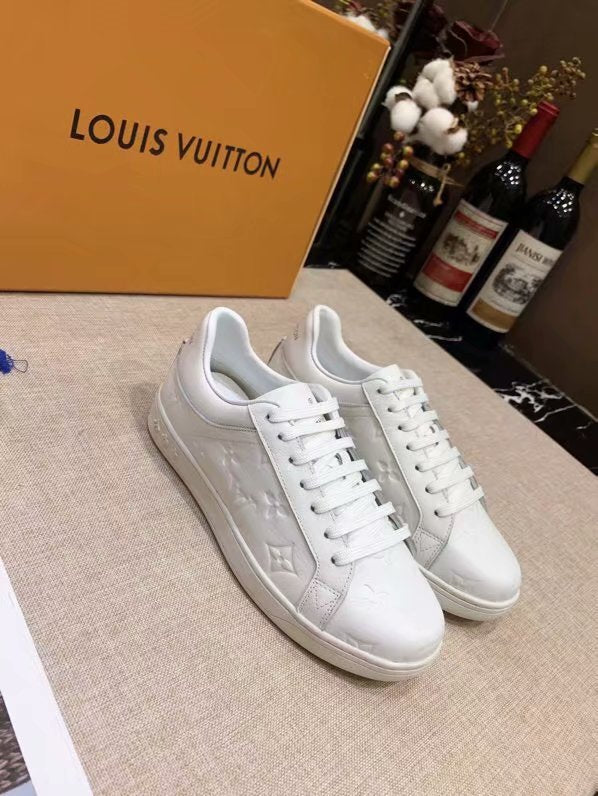 Louis Vuitton White Monogram Shoes