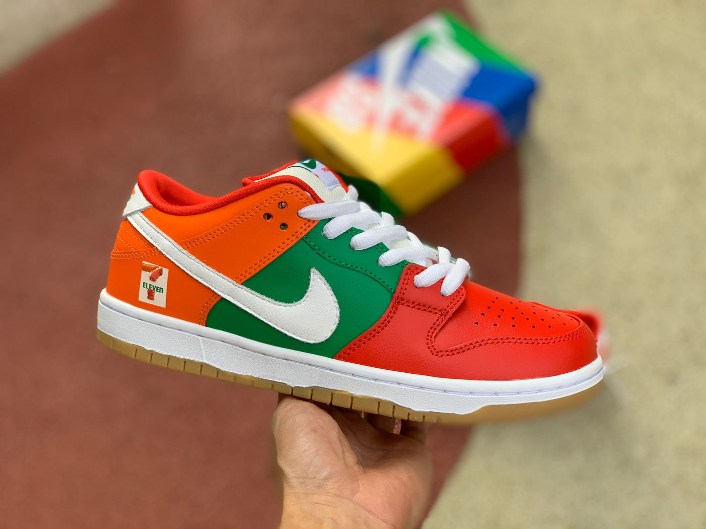 7-Eleven x Nike SB Dunk Shoes (Men's Sizing)