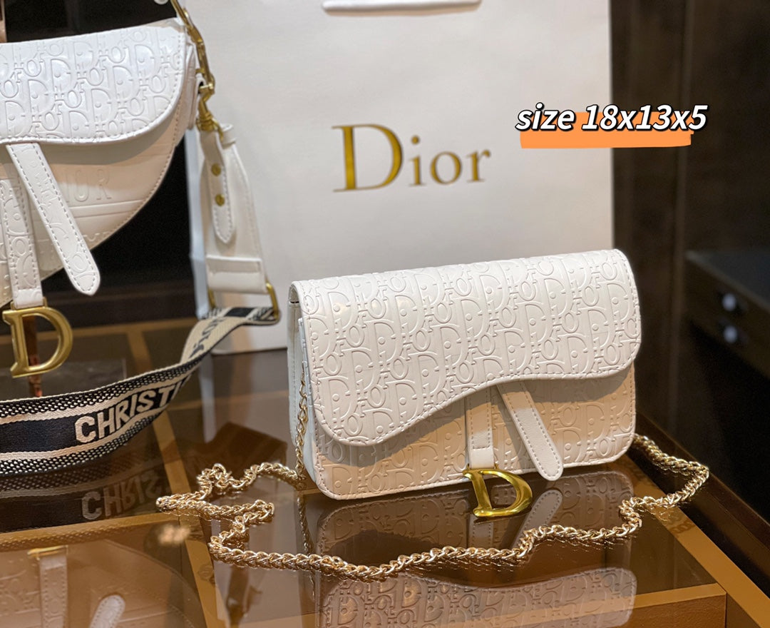 Dior Saddle Budget Bag 3 Piece Set