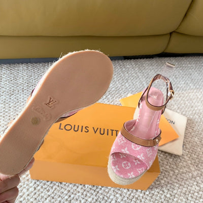 Louis Vuitton Helio's  Wedge Sandals