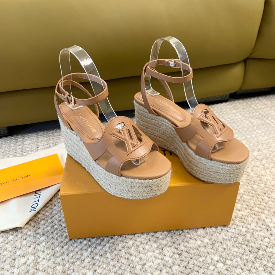 Louis Vuitton Isola Wedge Sandals