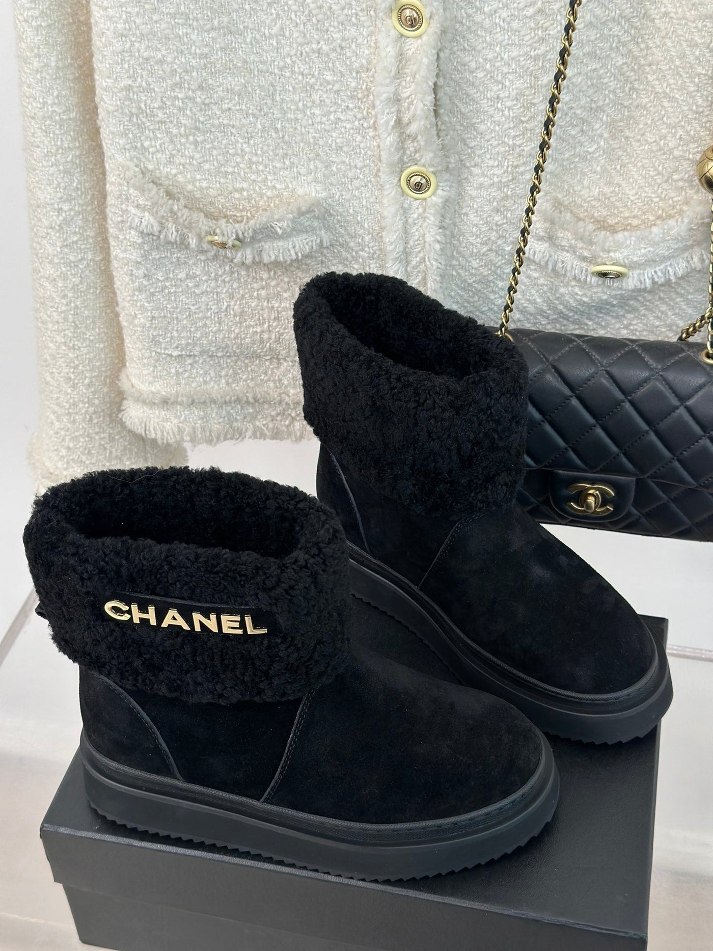 Chanel Ankle  Boots