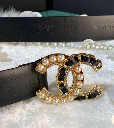 Chanel Pearl Belt Accessory