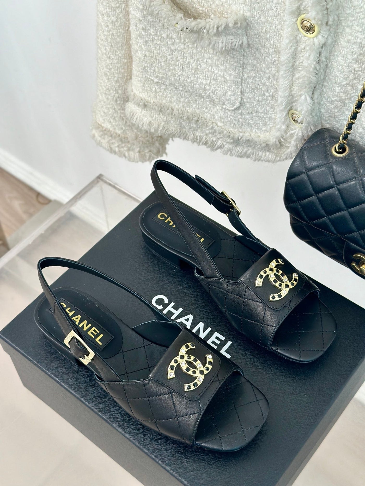 Chanel Slingback Sandal