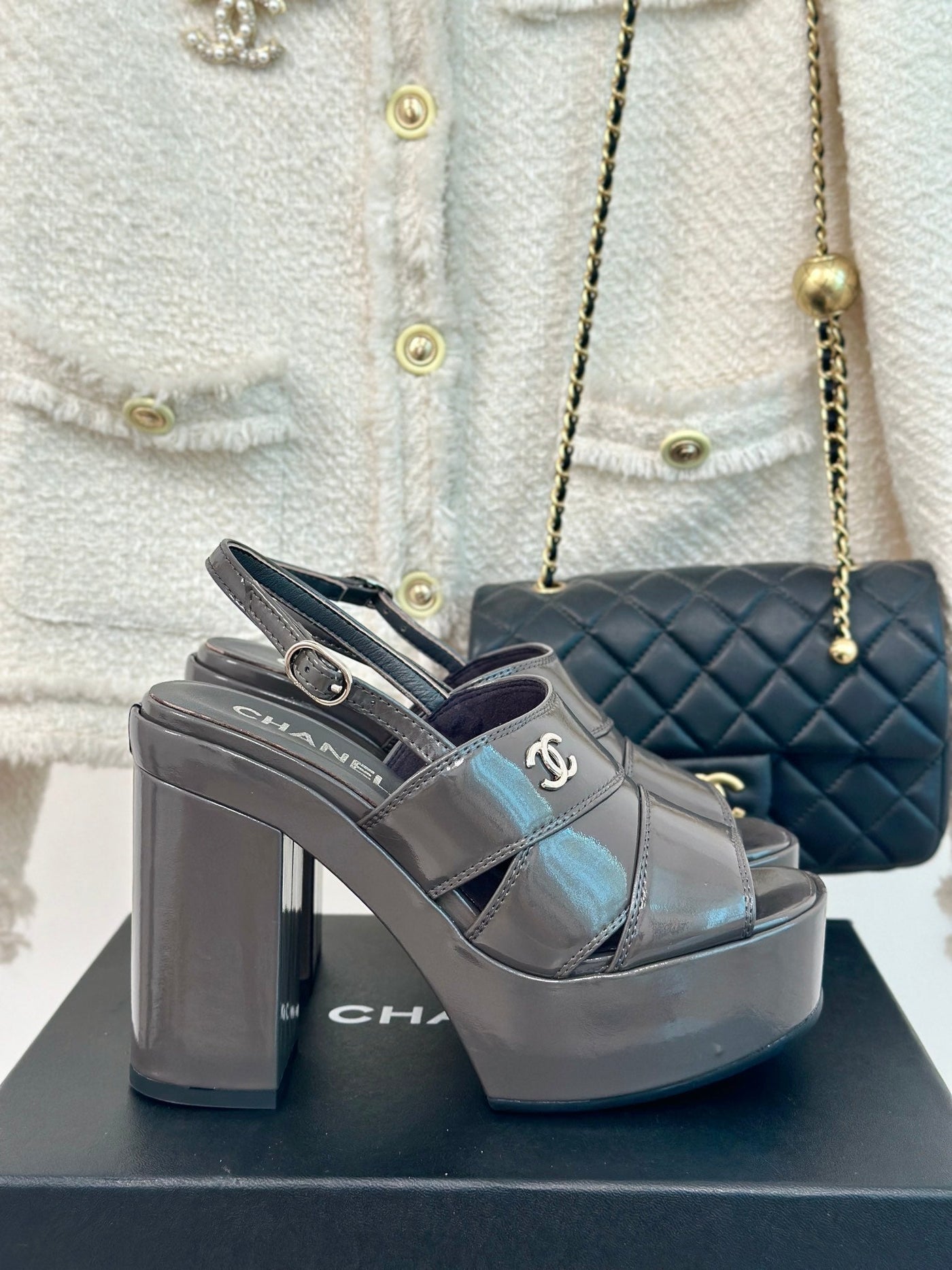 Chanel High Heel Sandal