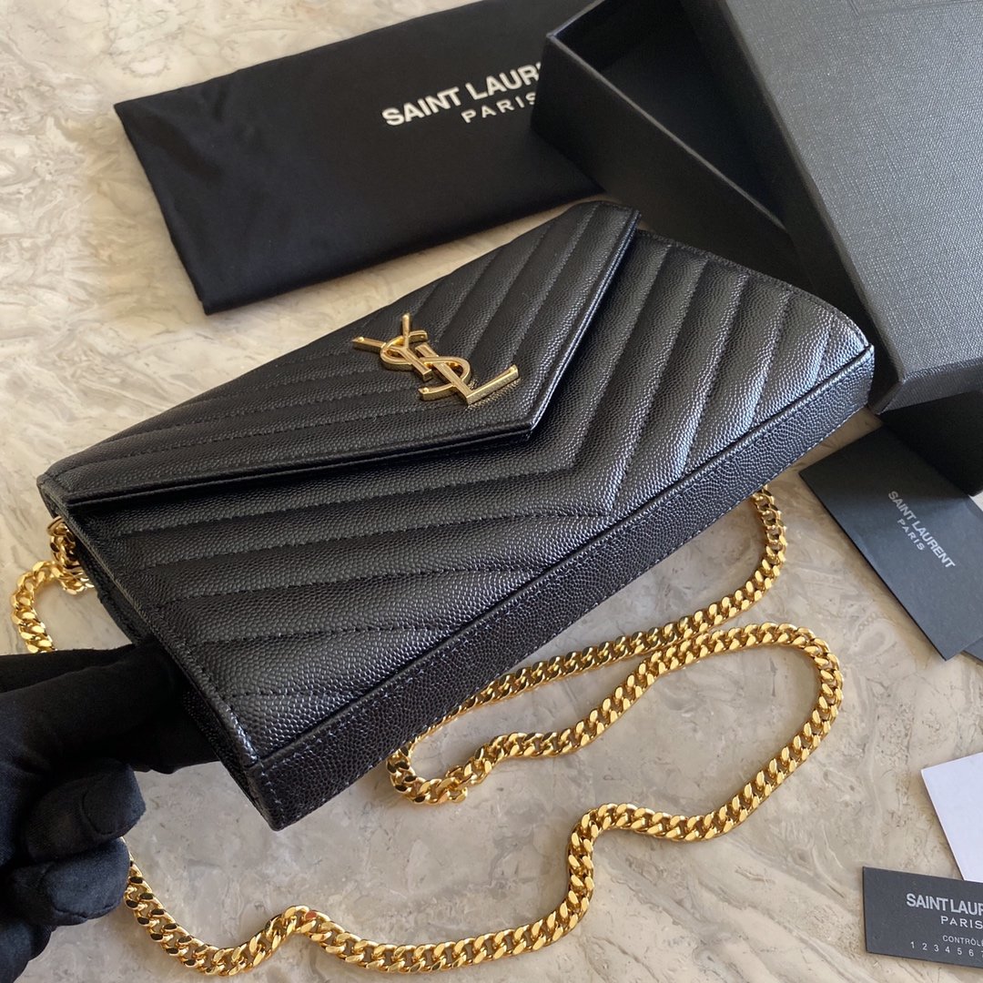 Saint Laurent Envelope Crossbody Bag