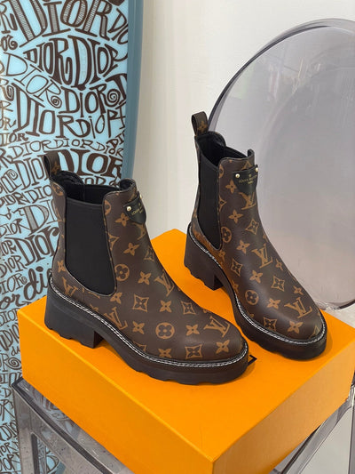 Louis Vuitton Beauborg Ankle Boots