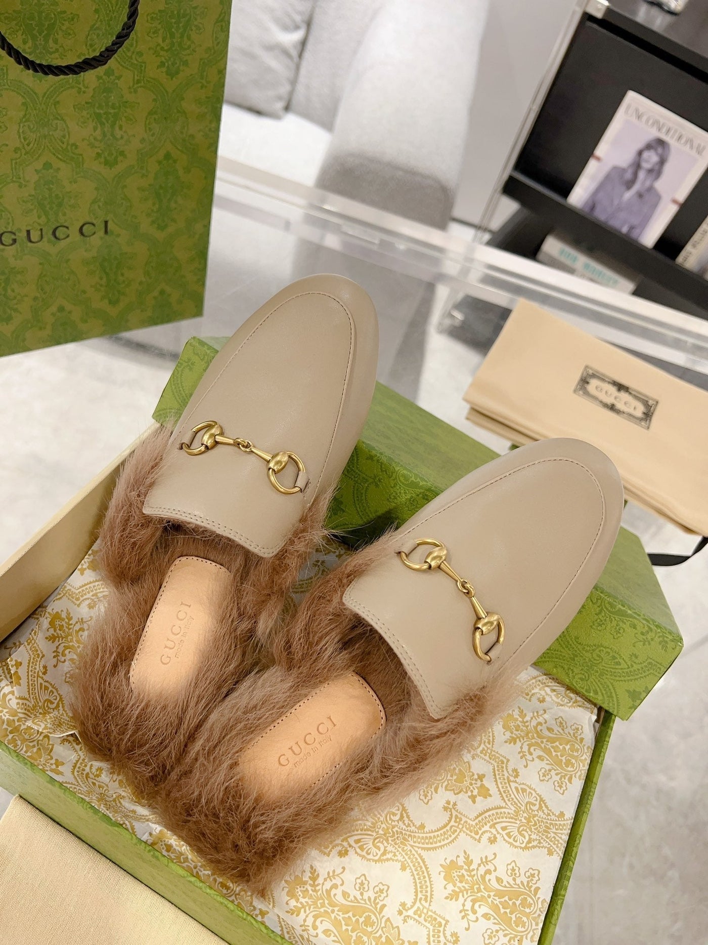 Gucci Princetown  Slipper