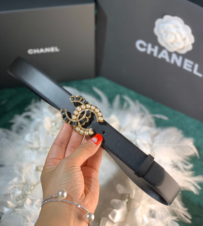 Chanel Pearl Belt Accessory