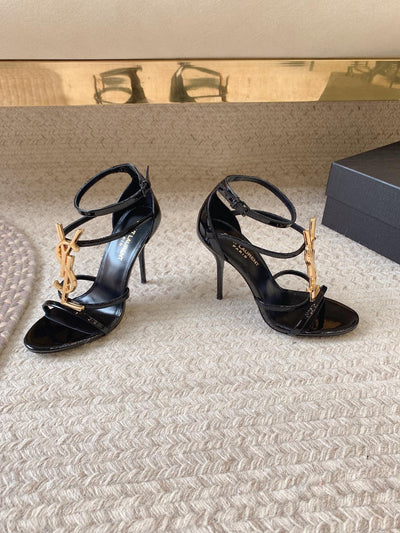 YSL High Heel Cassandra Sandals