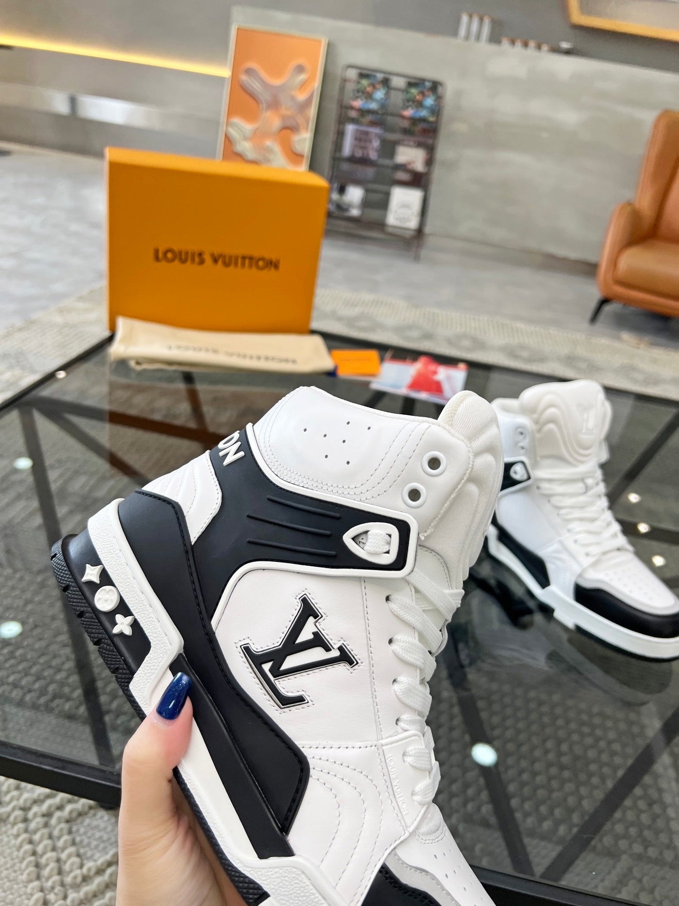 Louis Vuitton Trainer Sneakers Boot