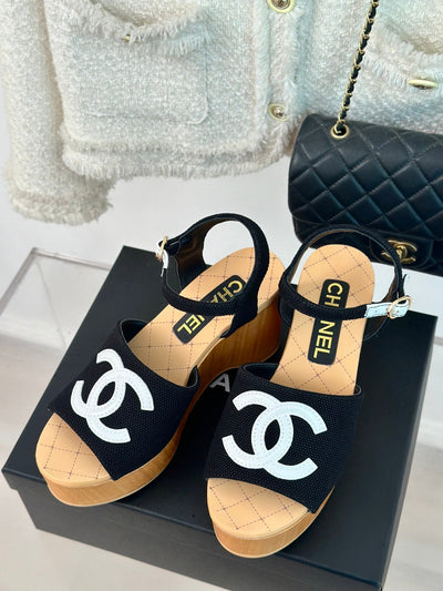 Chanel  Wedge Sandal