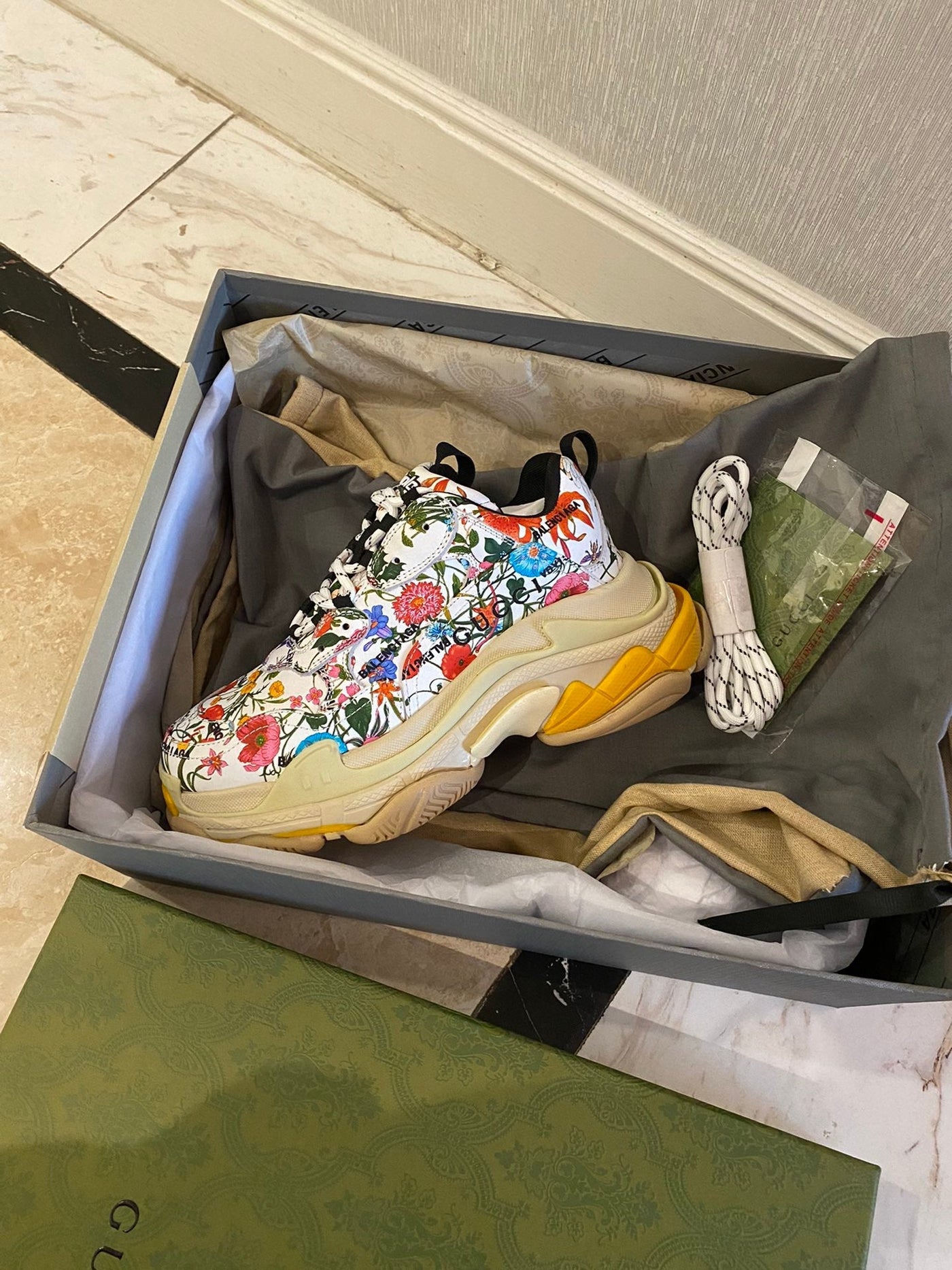 Gucci x Balenciaga Triple S Sneakers