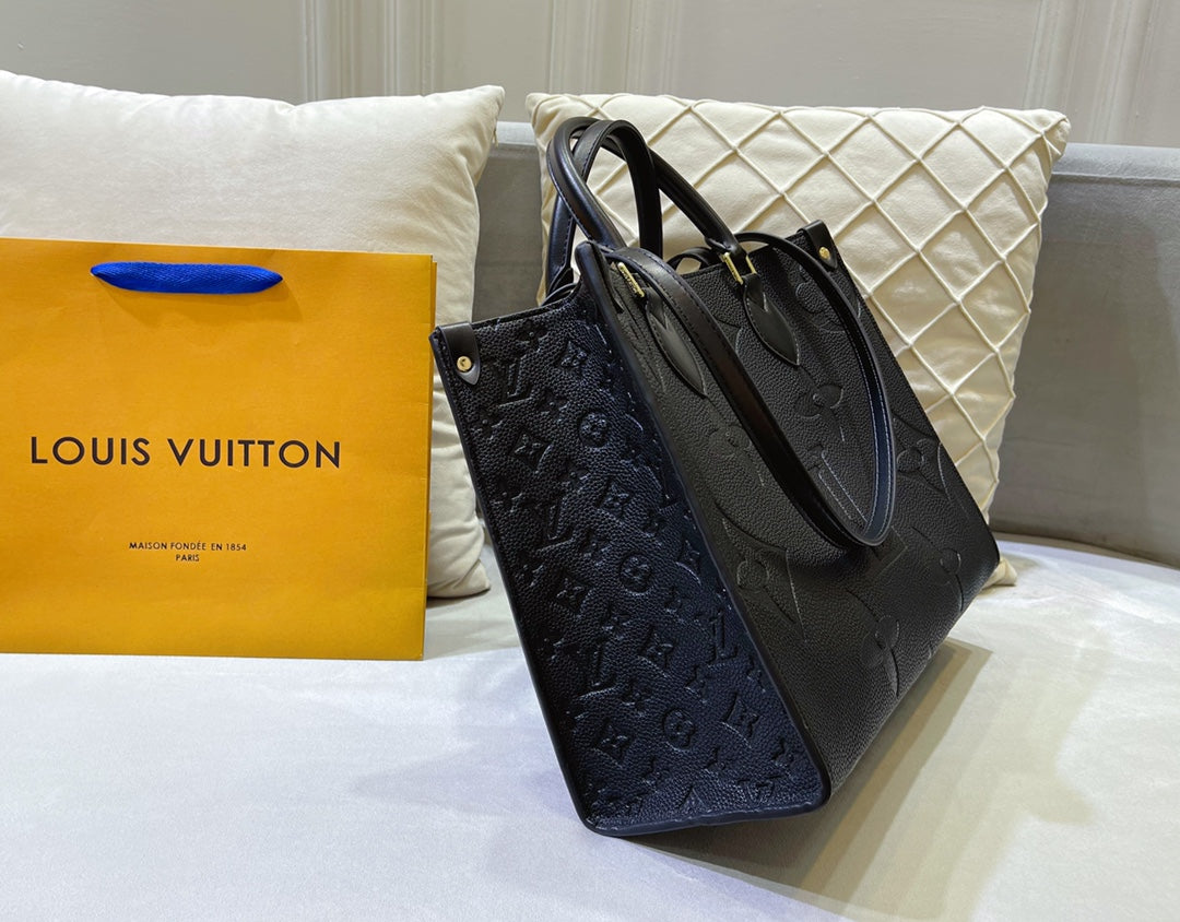 Black Louis Vuitton Budget 3 Piece Set