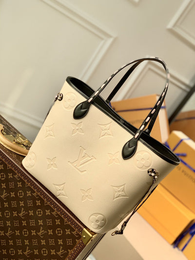 Louis Vuitton "Wild At Heart'' Neverfull MM Bag