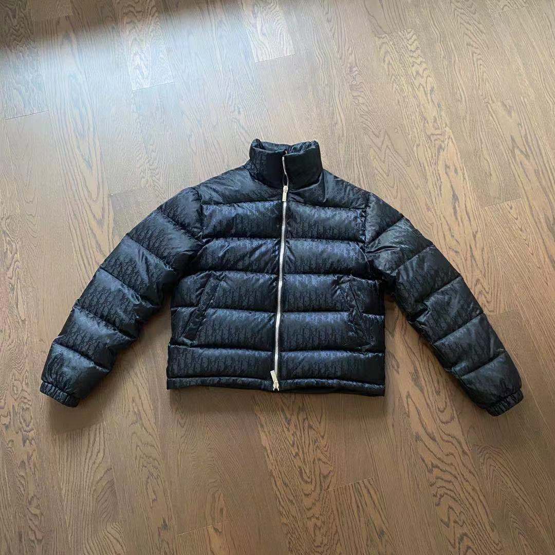 Dior Oblique Black Down Jacket
