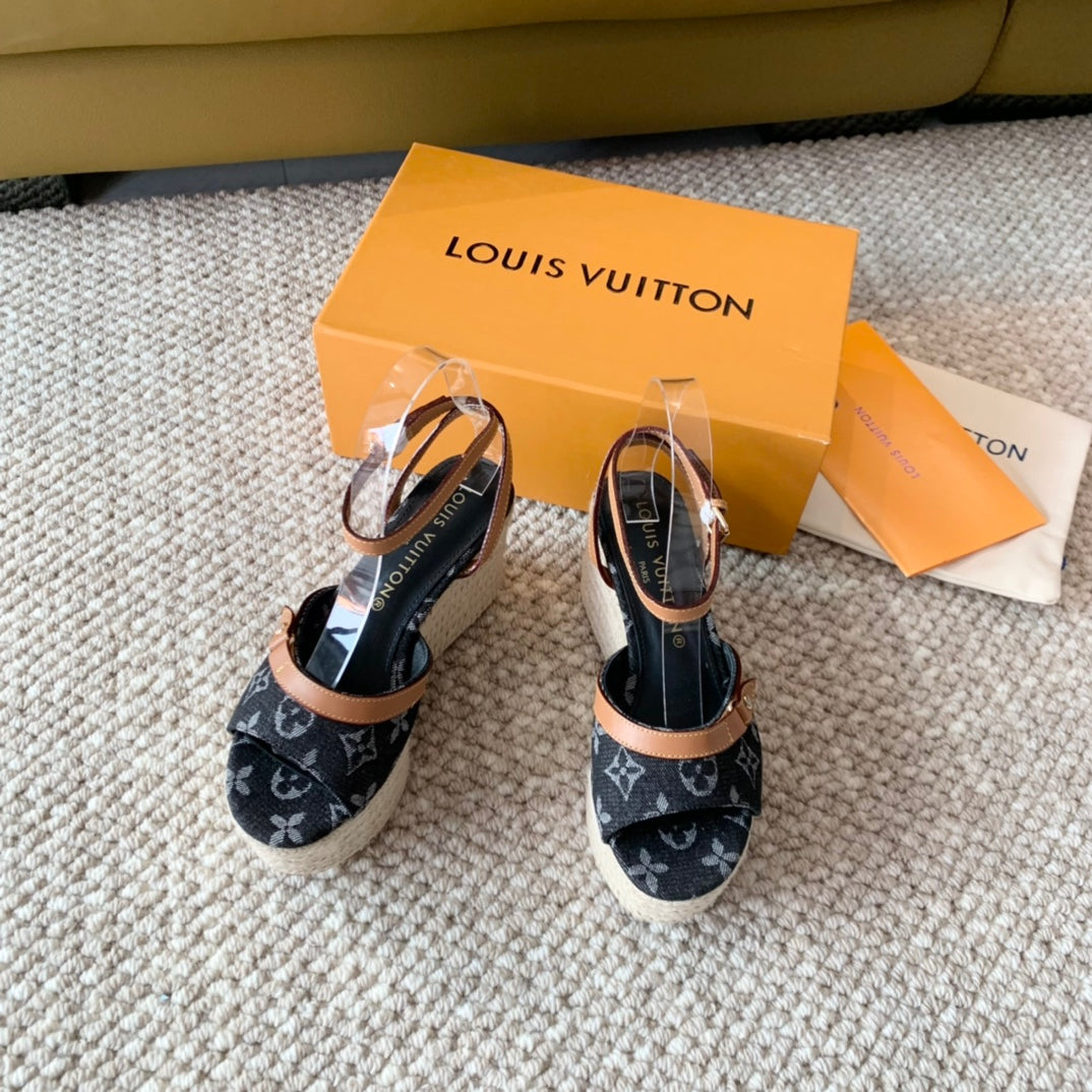 Louis Vuitton Isola Wedge Sandal