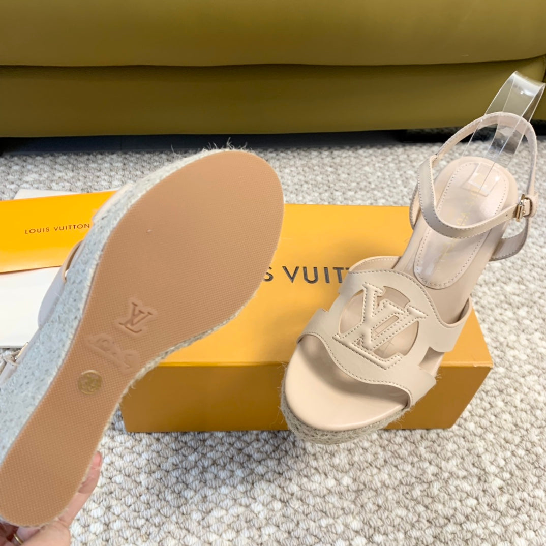 Louis Vuitton Isola Wedge Sandals