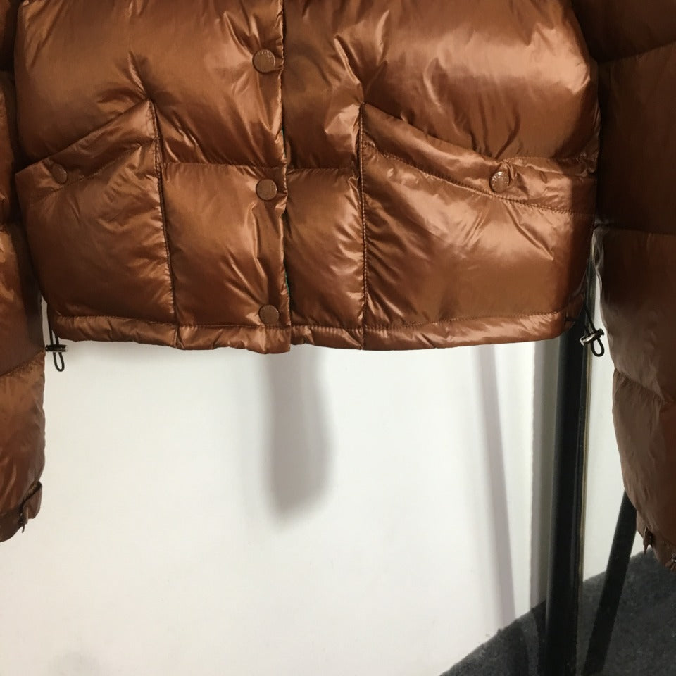 Chocolate Moncler Puffer Jacket