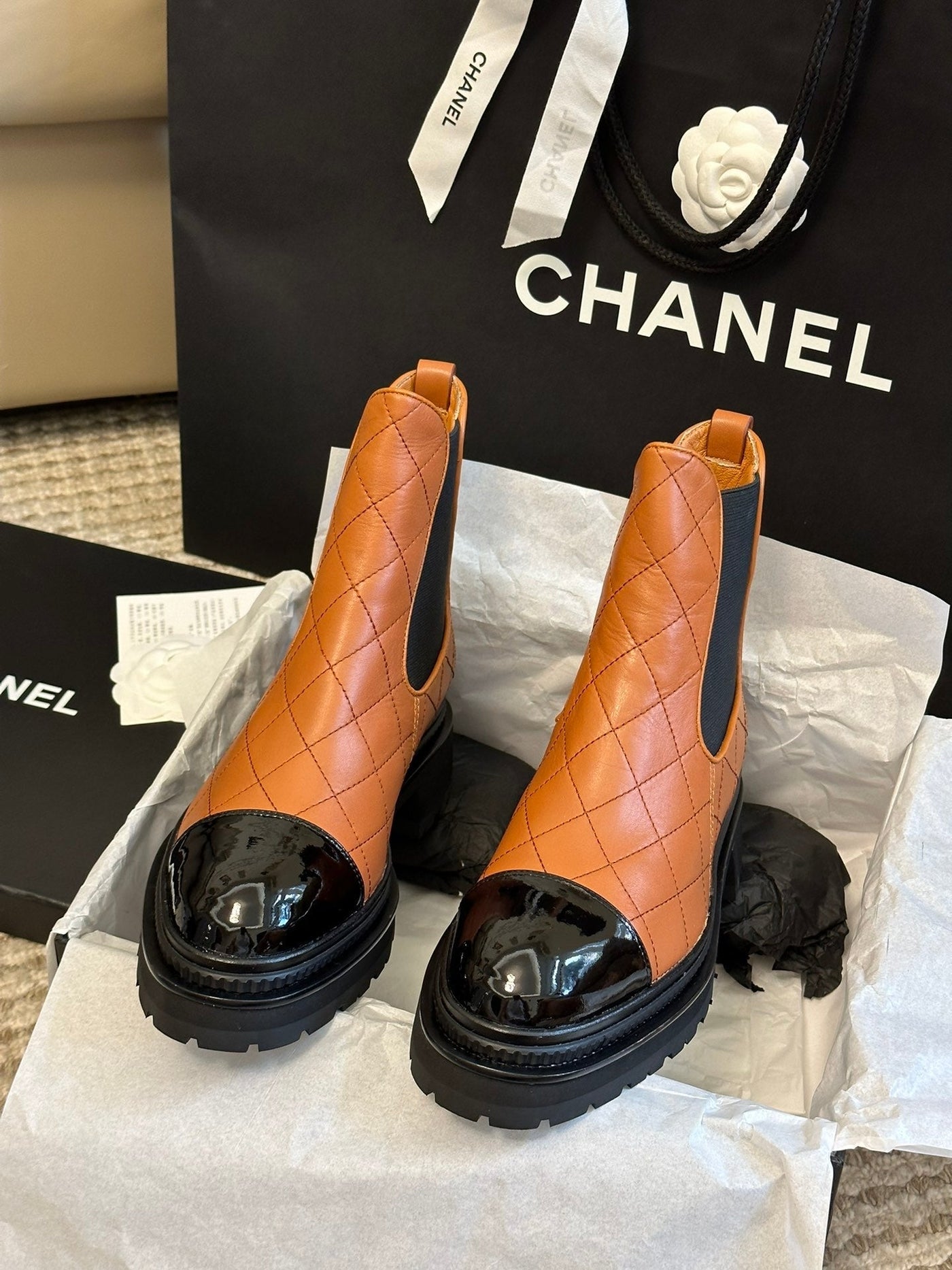 Chanel Ankle Boots