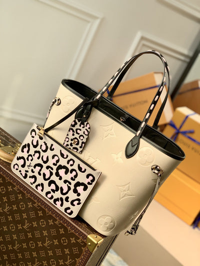 Louis Vuitton "Wild At Heart'' Neverfull MM Bag