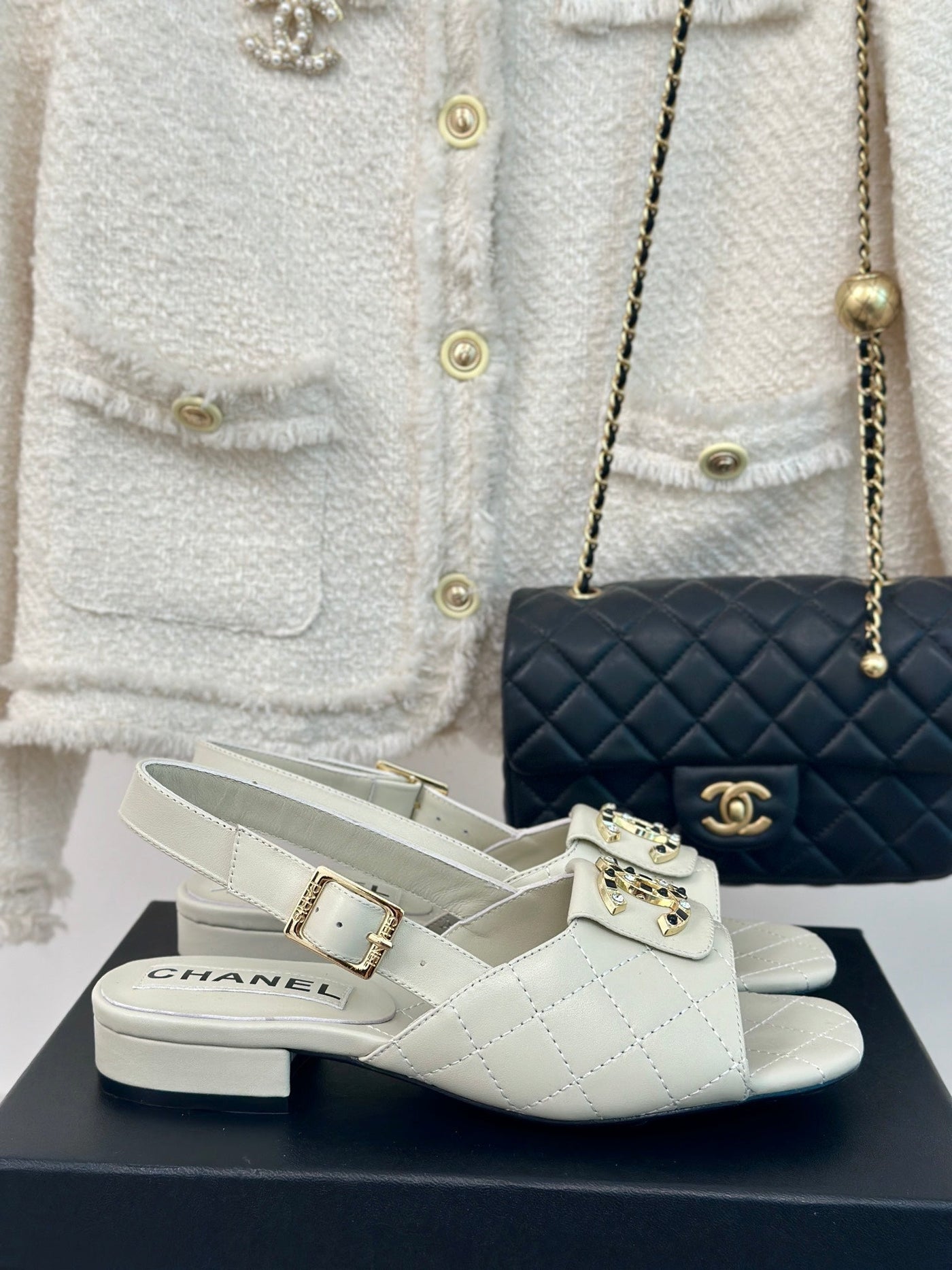 Chanel Slingback Sandal