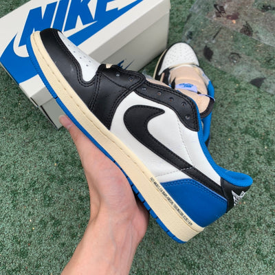 Nike Jordan 1 Low Fragment x Travis Scott Shoes