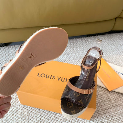 Louis Vuitton Helio's  Wedge Sandals