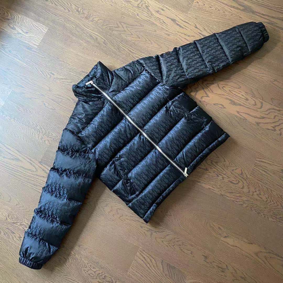 Dior Oblique Black Down Jacket